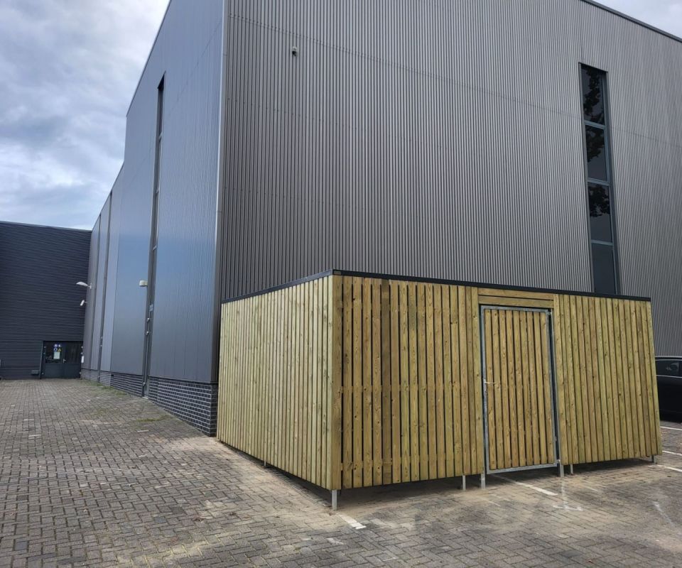 Afsluitbare fietsenberging Morssinkhof Plastics B.V.